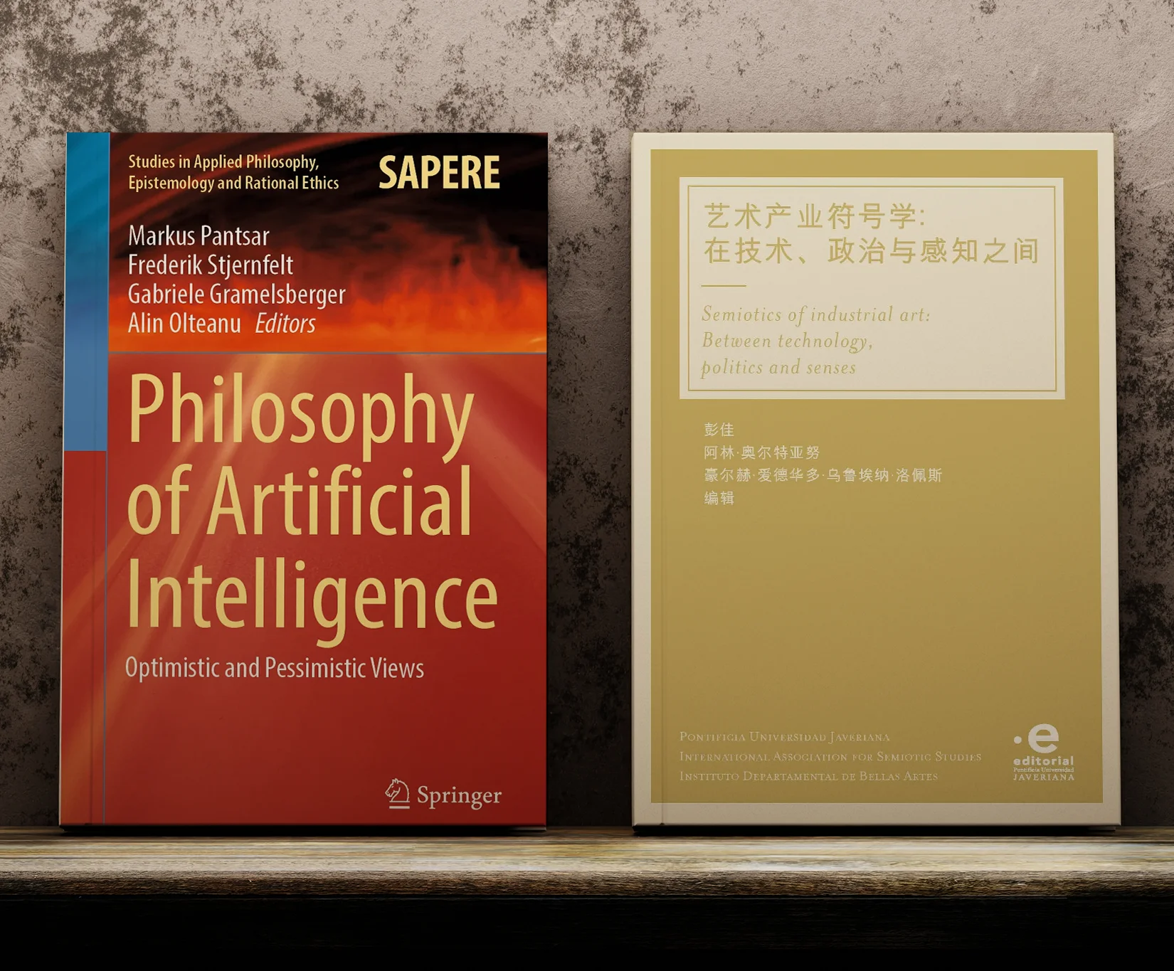 Alin Olteanu, profesor invitat la ICUB, co-editor a două noi volume despre filosofia inteligenței artificiale și semiotica artei industriale