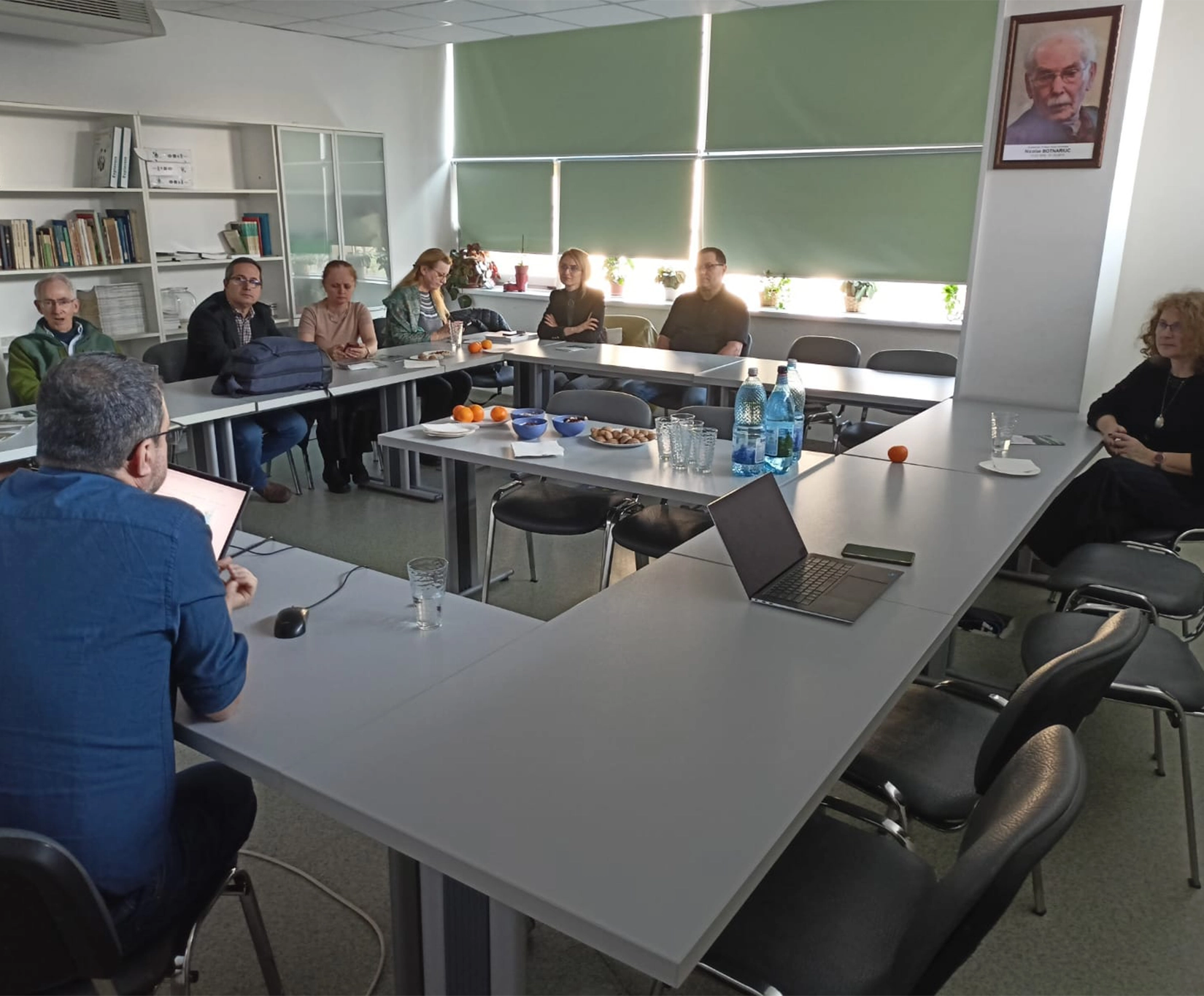 Profesorul David Sloan Wilson, în vizită la Facultatea de Biologie a Universității din București