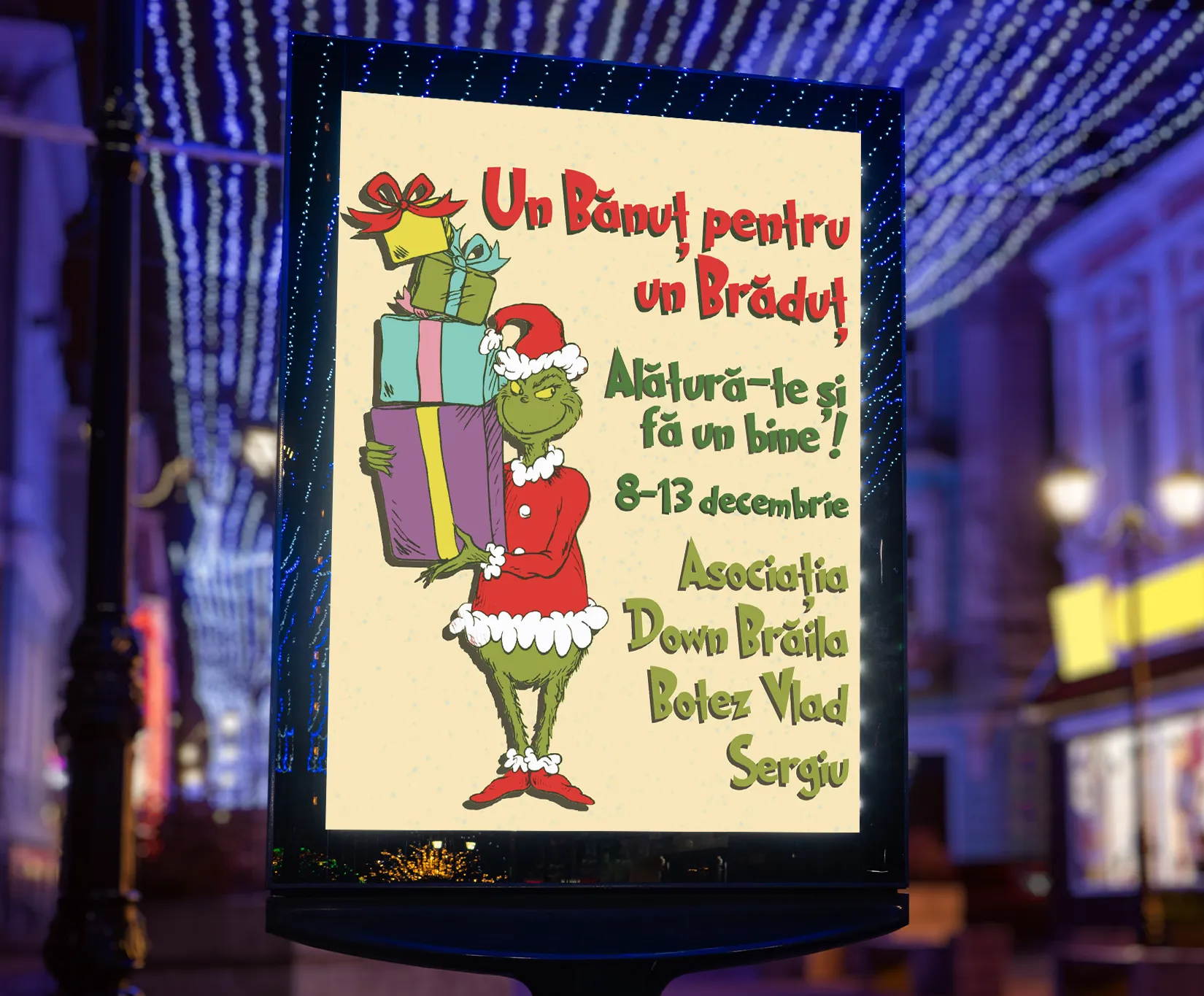 „Un bănuț pentru un brăduț”- proiect caritabil al Asociației Studenților Chimiști a Universității din București